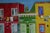 Paper Mid-Century Style Signed Framed Expressionist Watercolor - Burano Canal Houses For Sale - Image 7 of 16