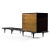 Dunbar Furniture Edward Wormley Dunbar 4-Piece Black Lacquer Asian Modern Modular Credenza For Sale - Image 4 of 13