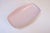 Mid-Century Modern Vintage Pink Ceramic Elongated Footed Tray by Royal Haeger For Sale - Image 3 of 12