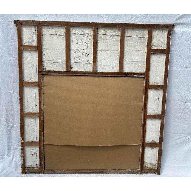 19th Century French Trumeau Mirror For Sale - Image 15 of 16
