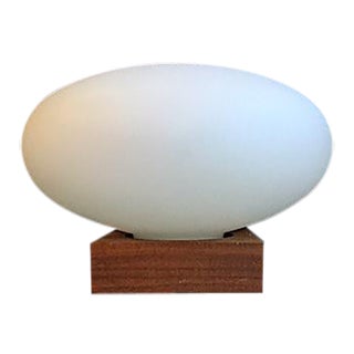 Mid-Century Laurel Mushroom Lamp on Base For Sale