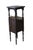 A quaint smoke stand by H.T. Cushman, circa early 20th century. Features wooden construction with turned pots, 2 central...