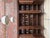 Wood Large Oak Pharmacy Display Case For Sale - Image 7 of 18