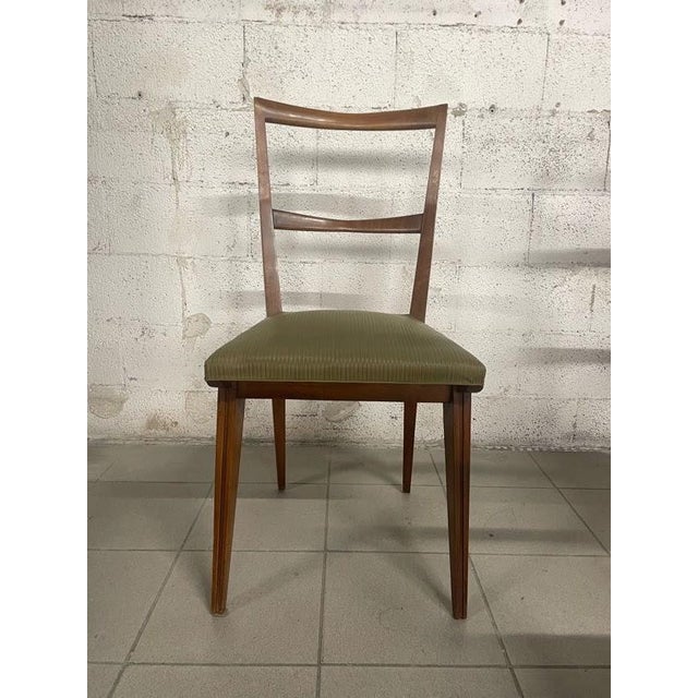 Dining Chairs in Walnut, 1960s, Set of 6 For Sale - Image 17 of 17