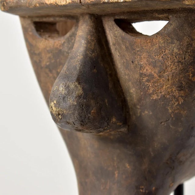 African Early 20th Century Kwele Ekuk Mask Gabon For Sale - Image 3 of 9