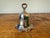 Vintage Towle Silverplated Pierced Christmas Bell Ornament, 1983. With original box, though box is damaged.