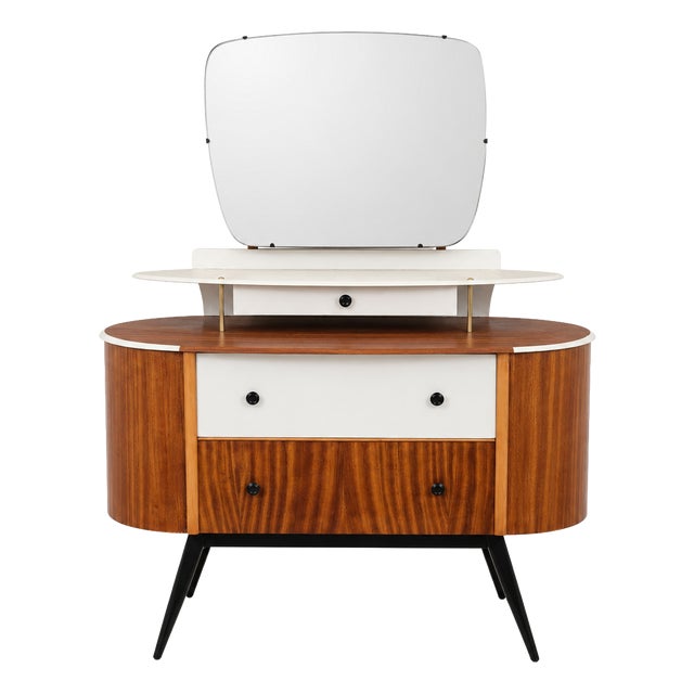 Mid-Century Dressing Table Mirror by Harris Lebus Link, 1950s For Sale