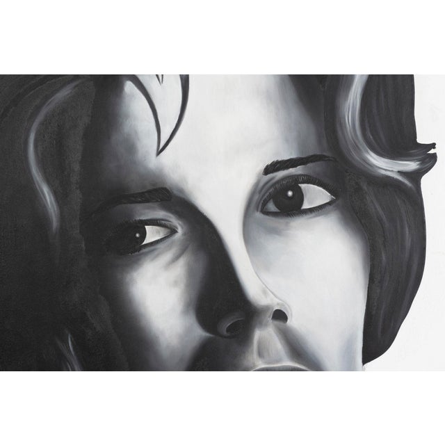 Black Ken Warneke – Suite of Triptych Face Paintings 1984 For Sale - Image 8 of 12