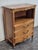 Rustic Neorustic Bedside Table in Cherrywood For Sale - Image 3 of 5