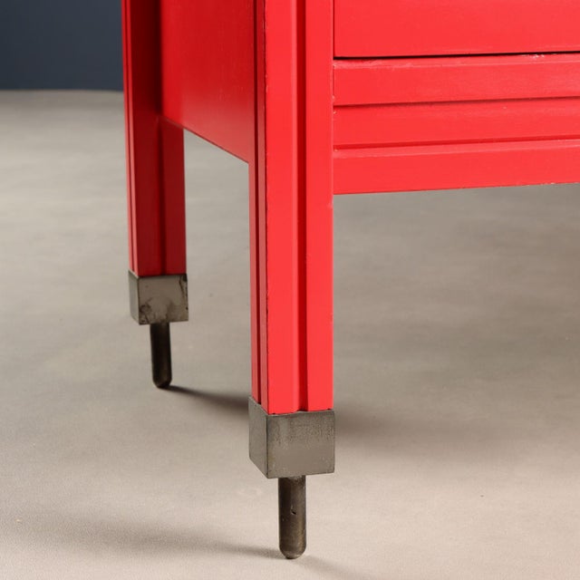 Red D 1.54 Chest of Drawers by Carlo de Carli for Sormani, 1960s For Sale - Image 8 of 9