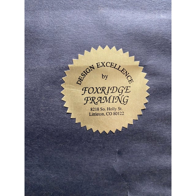 Wood 1980s Postmodern Abstract Oil Painting by Bouffard For Sale - Image 7 of 7