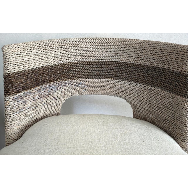 Palecek Fritz Rope Counter Stools- Set of 3 For Sale In New York - Image 6 of 10