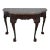 Henkel Harris Model 5752 Marble Top Mahogany Console Table For Sale