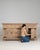 A sideboard whose natural bleached oak, multi-drawer, open shelving gives it real character at first glance. It was made...