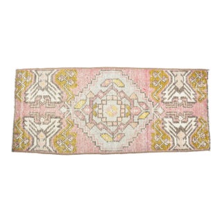 Ethnic Oushak Mid 20th Century Carpet For Sale