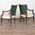 Pair 19th Century Swedish Gustavian Black Painted Carved Armchairs For Sale - Image 16 of 16