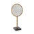 Gold Bellingham Tabletop Mirror- Tall For Sale - Image 8 of 11