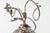 Silver Jugendstil Silvered Brass Candleholder for 3 Candles, Vienna, Austria, 1908 For Sale - Image 8 of 15