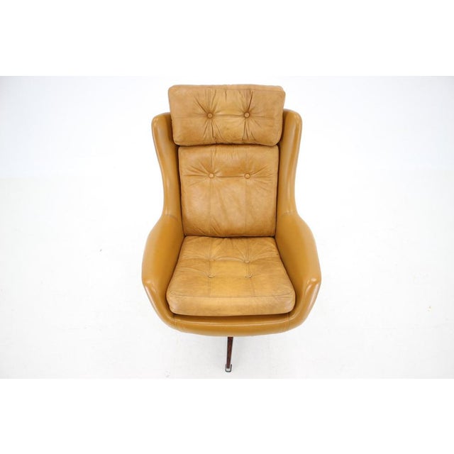 Leather Adjustable Armchair from Peem, Finland, 1970s For Sale - Image 4 of 18