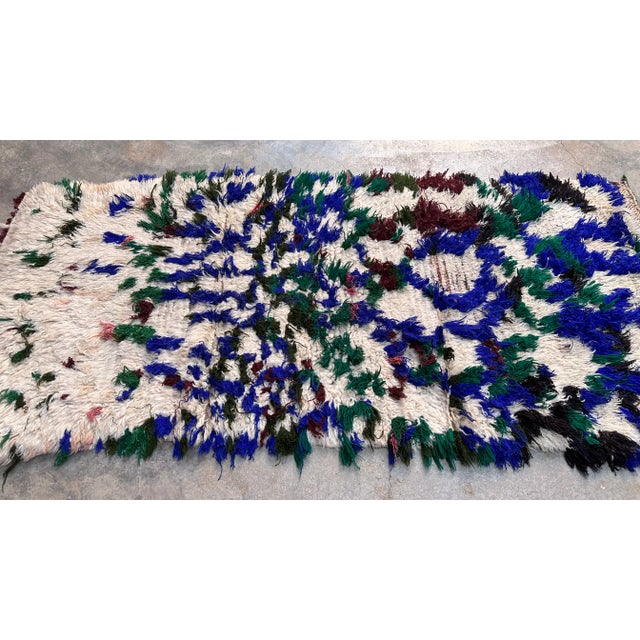 1990s 1990s Moroccan Boho Azilal Rug - 5.4 X 2.4 Ft For Sale - Image 5 of 10