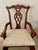 Regency House Chippendale Carved Kensington Hall Vintage Set of Four Arm Chairs Dining/Accent. For Sale - Image 15 of 18