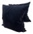 Old World Weavers Black Mohair Throw Pillows - a Pair For Sale