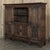 Gothic French Gothic Revival Carved Oak Cabinet Bookcase For Sale - Image 3 of 18