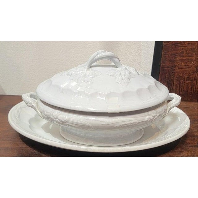 Mid 19th Century Ironstone Serve-Ware - Collection of 10 Pieces For Sale - Image 15 of 18