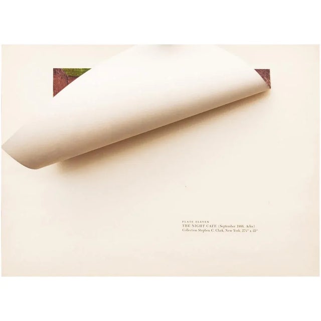 1954 After Vincent Van Gogh "The Night Cafe", First Edition Vintage Print For Sale - Image 4 of 8