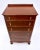 William and Mary style solid Mahogany chest of six dovetails drawers with original brass teardrop pulls & marvelous canon...
