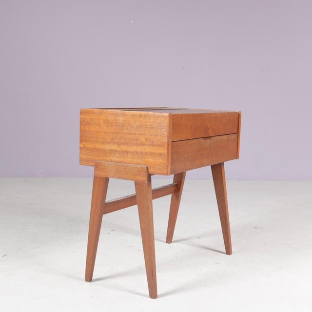 Teak Sewing Box, Netherlands, 1960s For Sale - Image 10 of 10