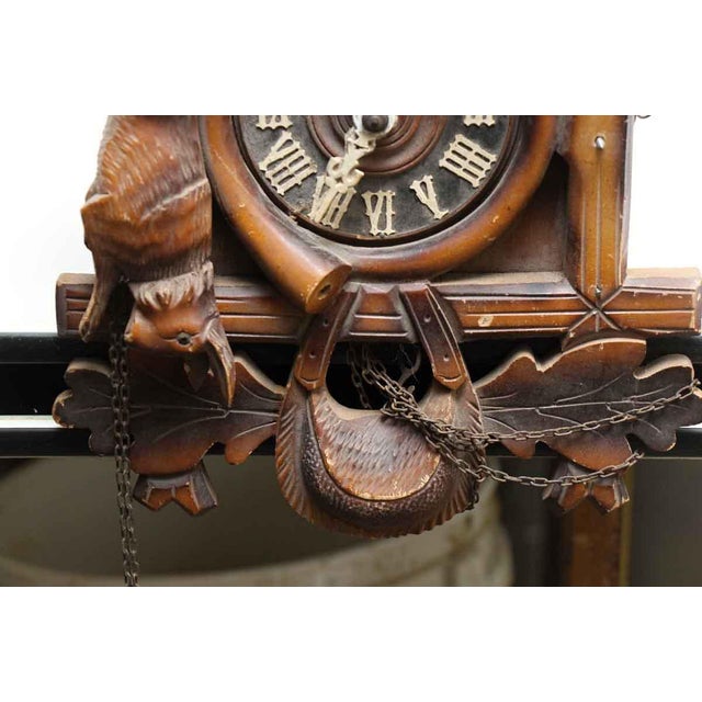 Carved Wooden Cuckoo Clock Chairish