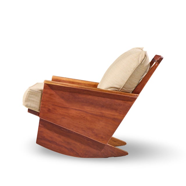 Arden Riddle Arden Riddle S308-R Mid Century Cherry Rocking Chair For Sale - Image 4 of 10