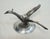 Up for sale is an exquisite antique silverplated swan shaped brandy warmer table top oil lamp from the early 1900s. This...