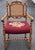 Early 20th Century Early 20th C. Jacobean Style Barley Twist Oak, Cane and Upholstered Seat Armchair For Sale - Image 5 of 9