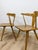 Modern MCM Style Windsor Chair Pair Mortise Tenon Joinery Dining Accent For Sale - Image 4 of 13