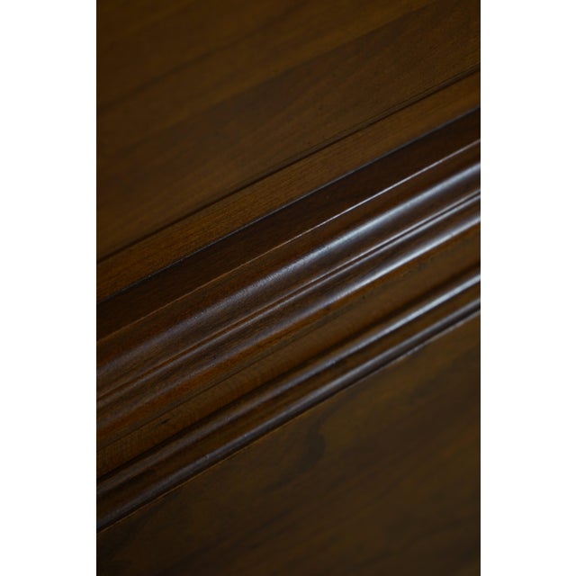 Brown Harden Cherry Triple Stack Chippendale High Chest For Sale - Image 8 of 16