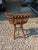 Mid Century Modern Italian Arthur Umanoff Style Wood Slat Counter Stool in Oak For Sale - Image 4 of 5