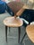 1950s Authentic, Mid-Century Modern Walnut Cherner Wood Base Counter Stools For Sale - Image 5 of 5