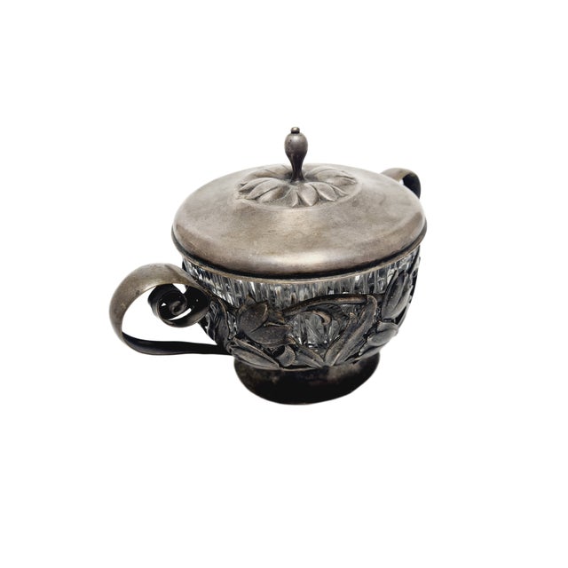 1970s Art Deco Sugar Bowl from Hefra, Poland, 1970s For Sale - Image 5 of 6