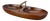 Large Teak Bowl with Brass and Leather Handle from Carl Auböck, Austria, 1950s For Sale