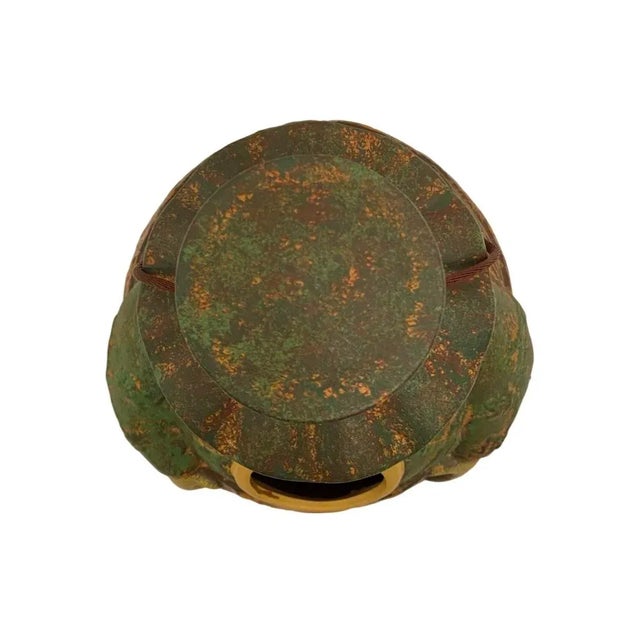 Late 20th Century Vintage Terracotta Chinese Man Figural Sculpture Large Birdhouse Oriental Decor For Sale - Image 5 of 6