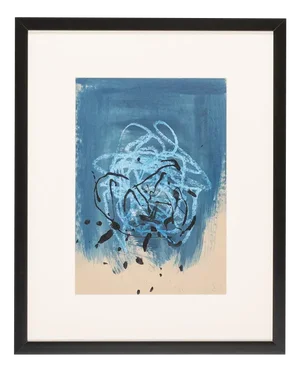 Wilde Gedanken, Acrylic on Paper