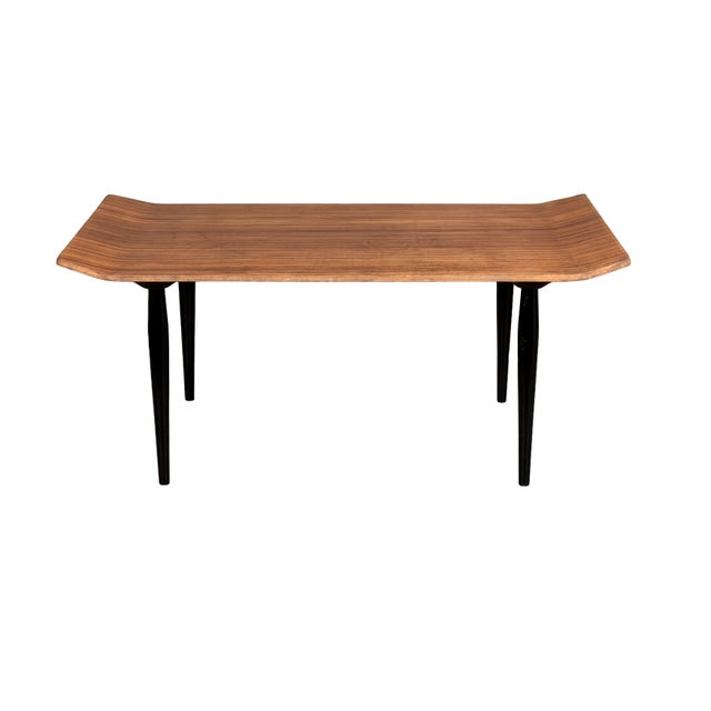 Wood Coffee Table in Wood with Raised Wings by Osvaldo Borsani for ABV, 1960s For Sale - Image 7 of 7