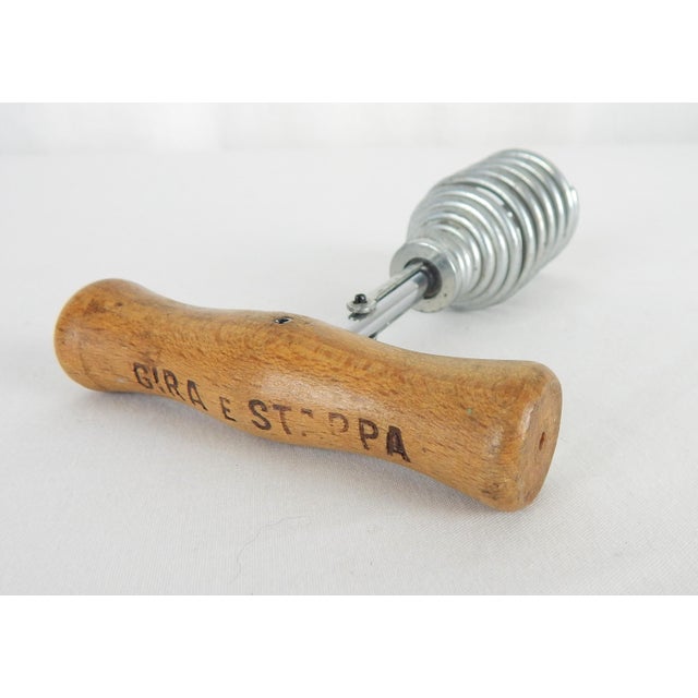 Wood 1950s Italian Corkscrew For Sale - Image 7 of 10