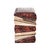 Coffee "Riccio" Bar Stool With Bronze and Burl Walnut, Hand Crafted For Sale - Image 8 of 9
