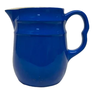 Oxford Stoneware Cobalt Blue Ceramic Pitcher