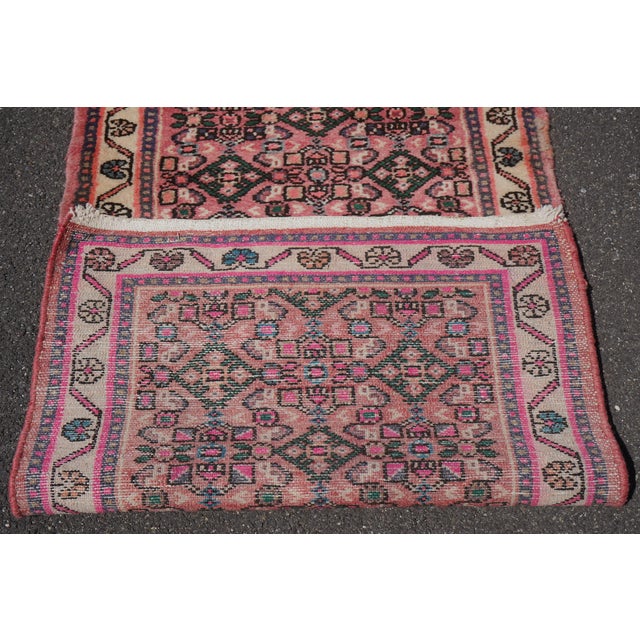 1930s Vintage C.1930s Approx. 2x12 Oriental Style Rug For Sale - Image 5 of 7