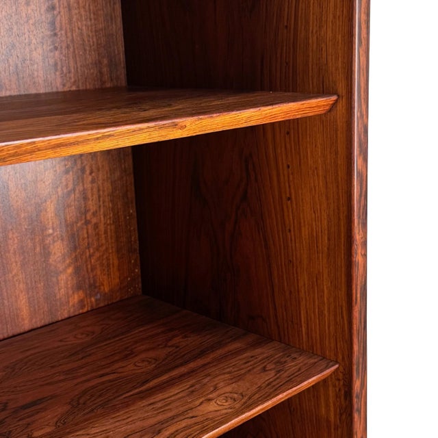 1960s Vintage Danish Rosewood Bookcase For Sale - Image 5 of 6