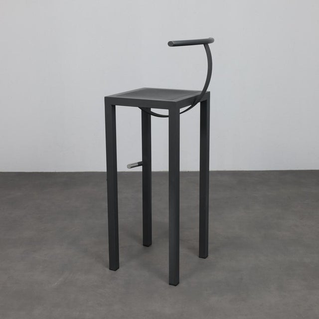 Sarapis Bar Stools by Philippe Starck for Aleph Driade, Italy, 1986, Set of 2 For Sale - Image 6 of 11